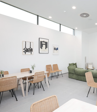 Abre la cafetería del complejo deportivo Condesa de Chinchón en Boadilla