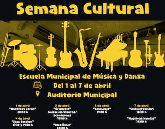 Recogida solidaria a favor de Ucrania en a Escuela Municipal de Música y Danza de Boadilla