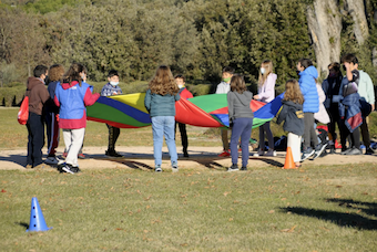 Gymkana escolar para sensibilizar sobre la diversidad funcional en Boadilla