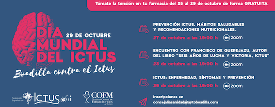 Las farmacias de Boadilla tomarán la tensión gratis por el Día Internacional del Ictus