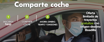 El coche compartido llega a Boadilla