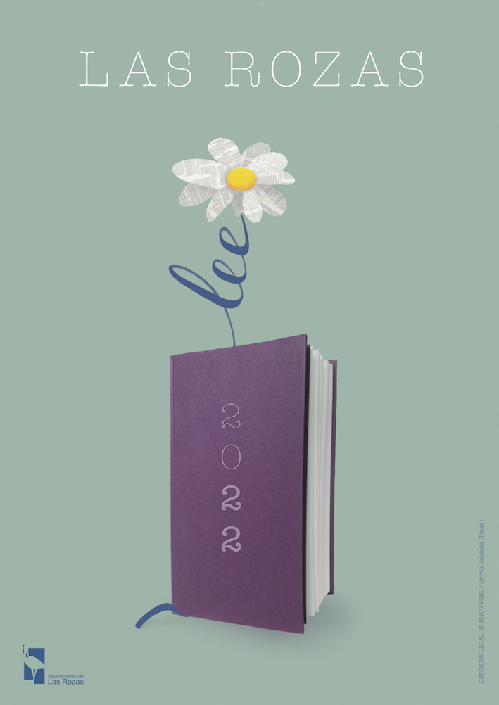 Sylvia Reigada, primer premio del Concurso Nacional de Carteles de Animación a la Lectura Las Rozas Lee 2022