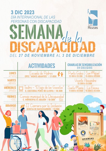 Las Rozas dedica esta semana a fomentar la inclusión de las personas con discapacidad