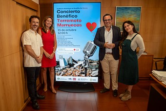 Concierto a favor de Marruecos en el Auditorio de Boadilla el 15 de octubre