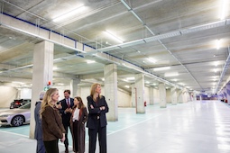 Empieza a funcionar el nuevo aparcamiento del barrio de la Estación