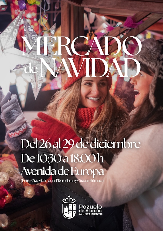 Abre sus puertas el Mercado de Navidad de Pozuelo
