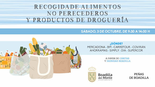 Nueva operación kilo en los supermercados de Boadilla