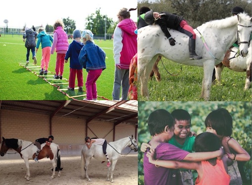 Campamento ecuestre de integración en Guadarrama