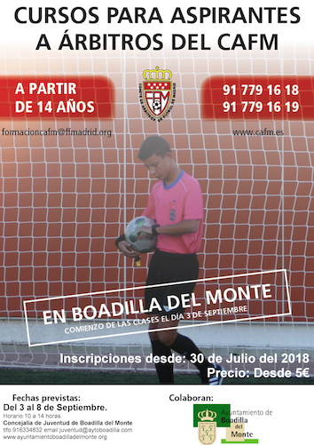 Hazte árbitro de fútbol