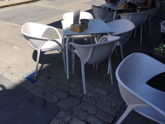 Cada terraza tendrá su espacio en la Gran Vía