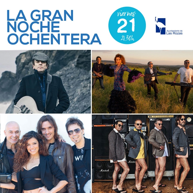 Noche Ochentera para abrir las Fiestas de San Miguel 2018