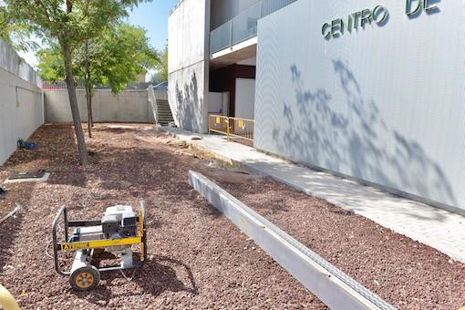 Nueva pista de petanca en el Centro de Mayores Gutiérrez Soto