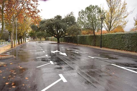 Más plazas de aparcamiento al lado del polideportivo Ángel Nieto