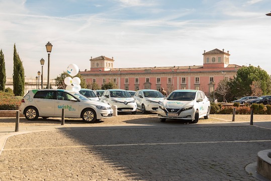 Alquiler de coches eléctricos por kilómetros