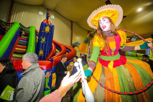 Abre la Carpa de Navidad 