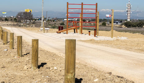 Nueva senda biosaludable entre La Cabaña y la Avenida Juan Antonio Samaranch 